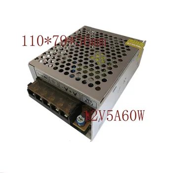 

12V 5A 60W centralized power LED switching power supply S-60-12