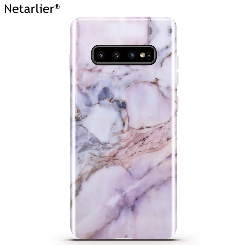 Netarlier прекрасный подходящий чехол для Samsung Galaxy S10 Plus S10e Фиолетовый Небесно