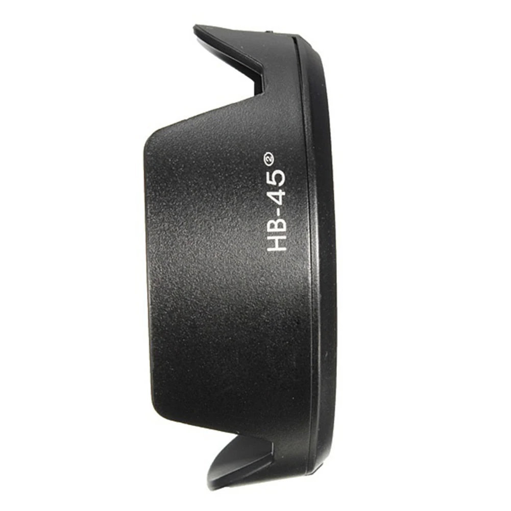 Hot Sell New Camera Lens Hood 52mm HB-45 II Bayonet for D3100 D3200 D5000 D5100 With 18-55mm VR / ED Camera Lens Hood