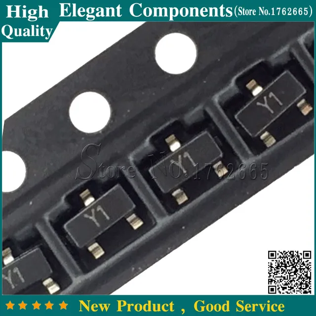 100PCS MMBT8050 SOT23 Y1 SS8050 SOT SMD MMBT8050LT1G NPN Transistor ...