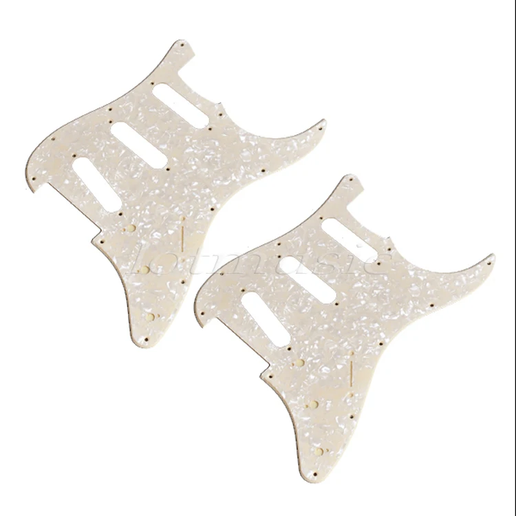 2 шт. жёлтая задняя крышка для замены гитары|pickguard sss|pearloid pickguardsss pickguard |