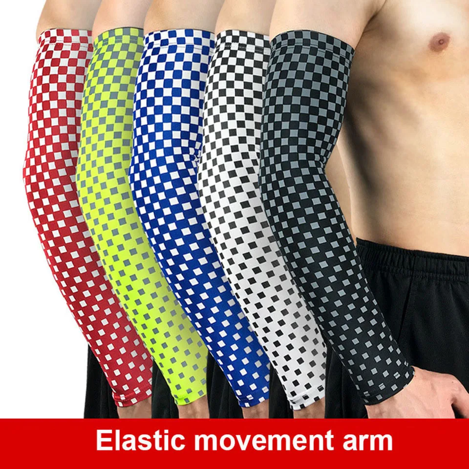 

Arm Warmer Bike Basketball Elastic Compression Arm Sleeves Cycling Sun uv Protective Armbands for Outdoor Sport Hiking