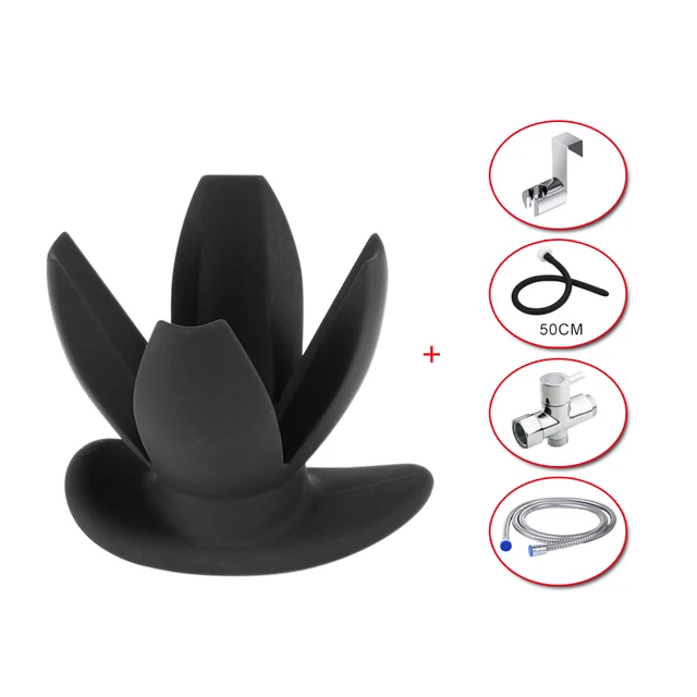 Wetips Silicone Bidet Enema Gay Anal Shower Clean Enema Enlarge Butt Plug Speculum Vaginal Anal Expanding Anus Expander Dilator Bidets Aliexpress