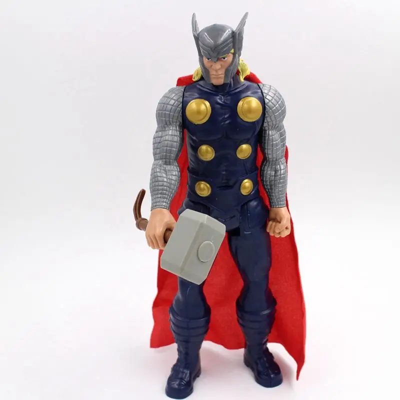 

New 30cm The Avengers Superhero Marvel The Thor PVC Joints Doll Action Figure Model Kids Toy for Gifts