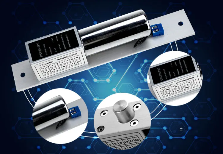 2/5 провода металлический Электрический Болт замок электронный дверной замок Нормальная/низкая температура с задержкой времени для безопасности системы контроля доступа