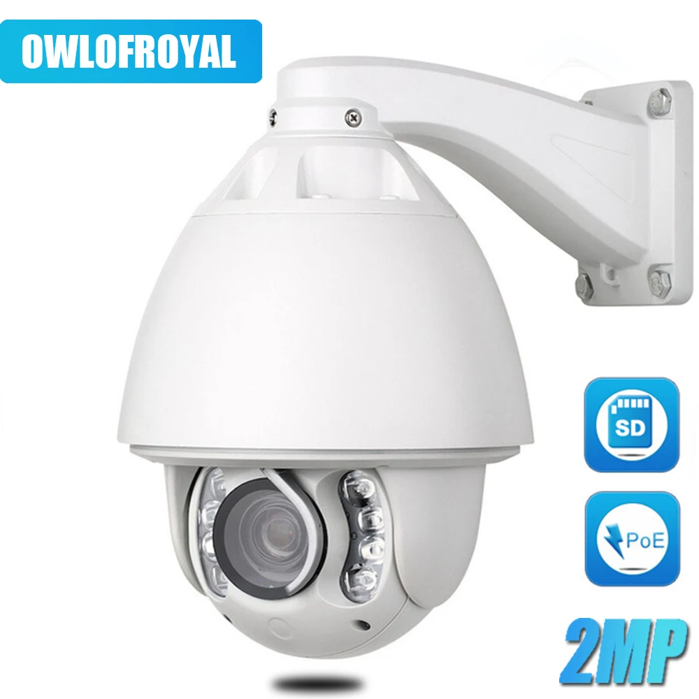 

IMPORX Wifi IP Camera 1080P 20X Optical Zoom CCTV HD Camera Home Wifi Camera Wireless High Speed Dome IR 150M P2P Support POE