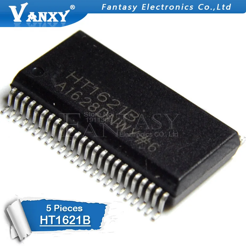 

5PCS HT1621B SSOP-48 HT1621 SSOP48 1621B SSOP