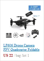 LF606 Дрон камера FPV Квадрокоптер складной RC дроны HD высота удержания мини-Дрон детские игрушки RC вертолет