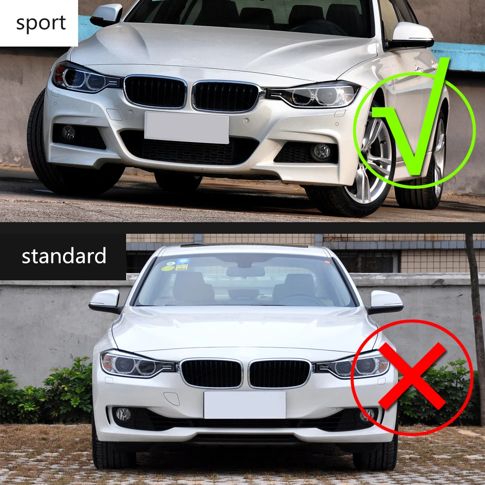 Передний бампер из углеродного волокна для BMW F30 4 двери 12 17 дюймов|protective bumpers|protect