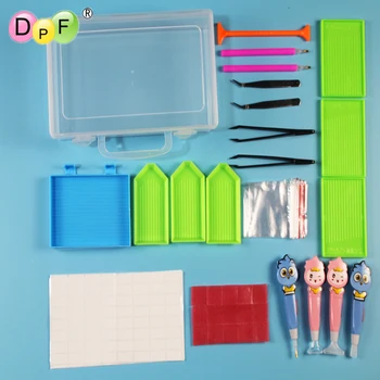 

DPF 5D DIY Diamond Painting Tools Storage Boxes Diamond Embroidery Accessories Full Kits Rhinestones Cross Stitch Tools gift