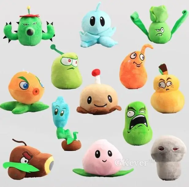 

Hot Sale 14 Styles Zombie Figure Plants Plush Stuffed Toy Dolls