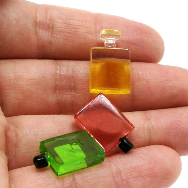 

1Set 4Pcs Doll House Miniature Perfume Scent Bottle Set 1:12 Toy Accessories Lot