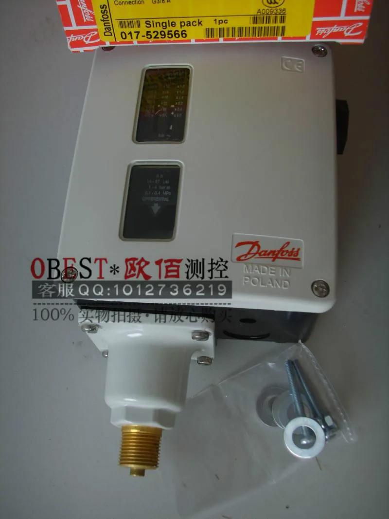 

Switch RT117 pressure controller Danfoss RT120 pressure 017-529566