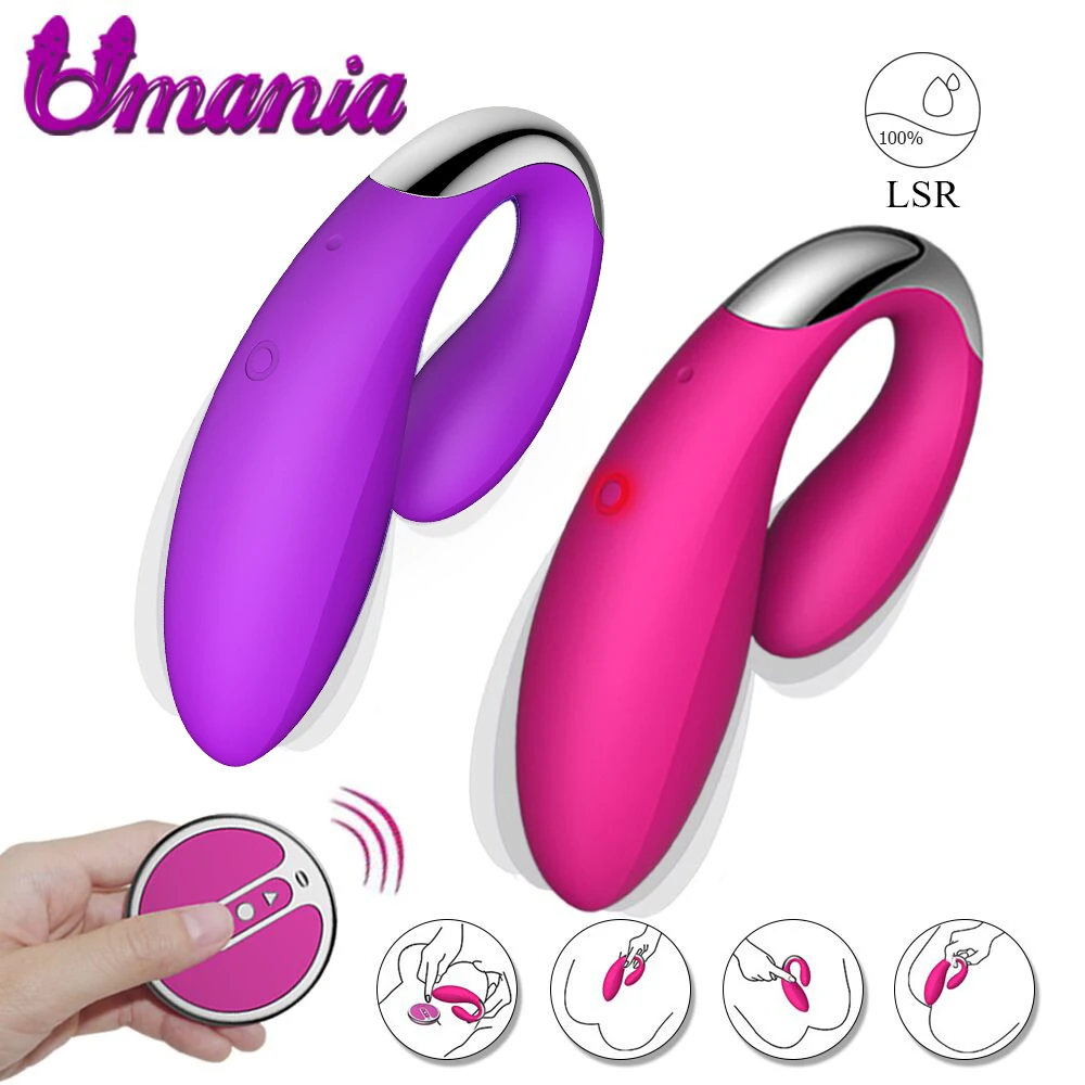 Женский G spot Беспроводной вибратор для пары, 16 м Дистанционного Двойной клитора Вибратор, взрослых силиконовой массажер секс-игрушки для женщин Женский G spot Беспроводной вибратор для пары, 16 м Дистанционного Двойной клитора Вибратор, взрослых силиконовой массажер секс-игрушки для женщин
