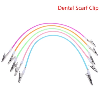

1Pc Oral Care Dental Scarf Clip Dental Supplies Scarf Clip/Napkin Holders/Spring Rope Dental Tools Dentist Lab Material