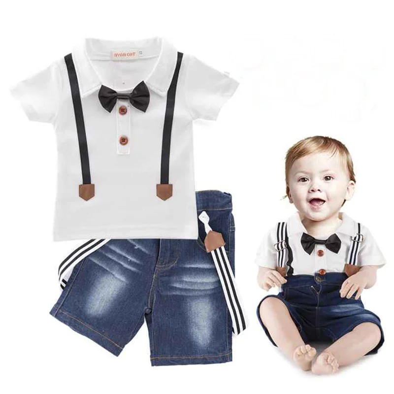 2pcs Children Boy Clothing Set Cotton Baby Boy Clothes Summer Baby Boy