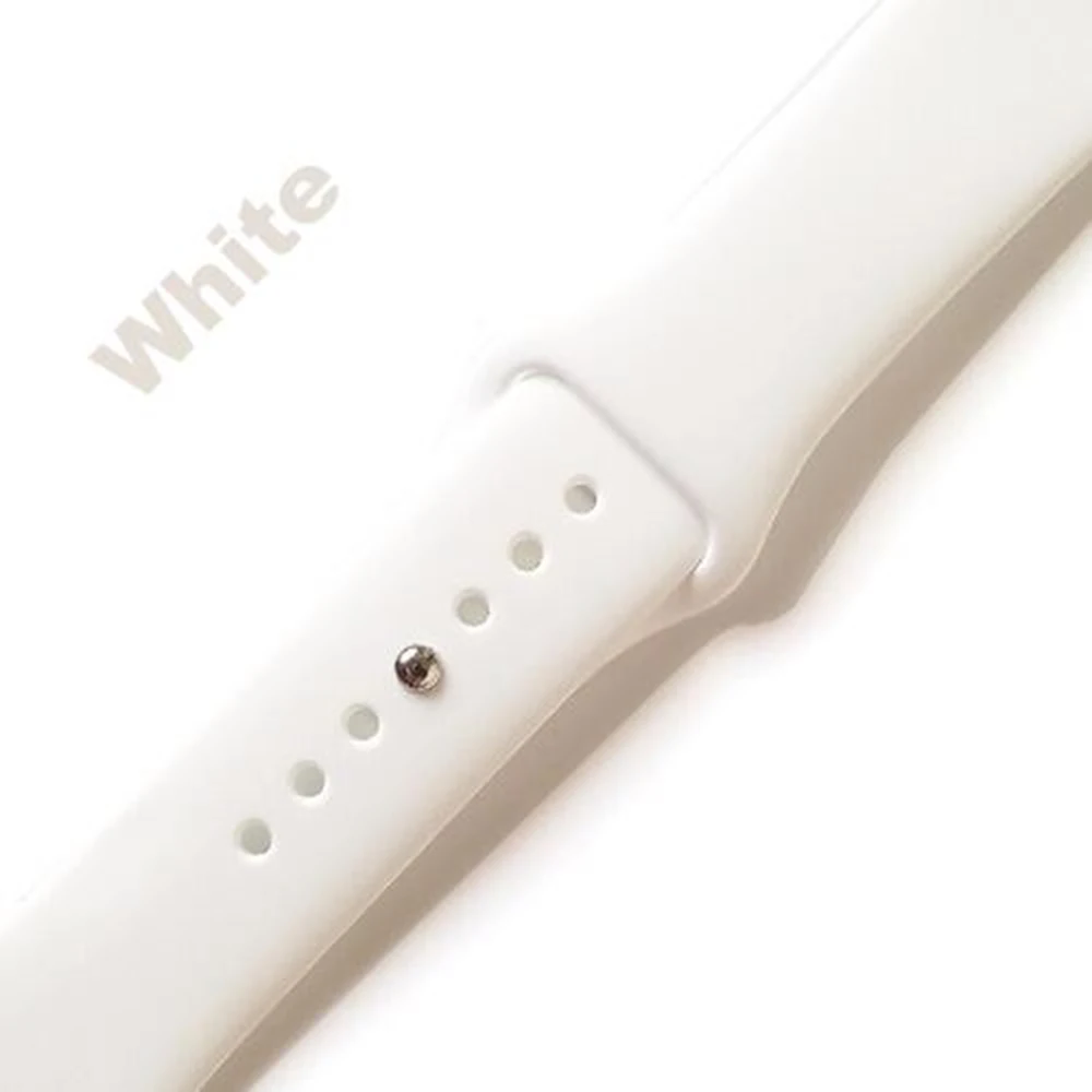 Tschick для наручных часов Apple Watch 38 мм, 42 мм, Размеры S/M/L, силиконовых наручных часов iWatch, ремешок сменный спортивный ремешок для наручных часов Apple Watch, версии 4/3/2/1