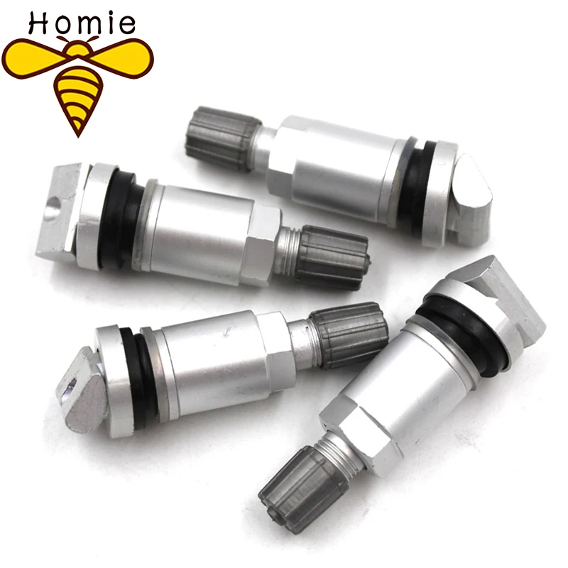 Goedkoop NIEUWE 4 stks partij Bandenspanning Sensor Wiel TPMS Aluminium Ventiel Kit Voor Hyundai Sonata Grenada Mistra Tucson Kia k4 K5