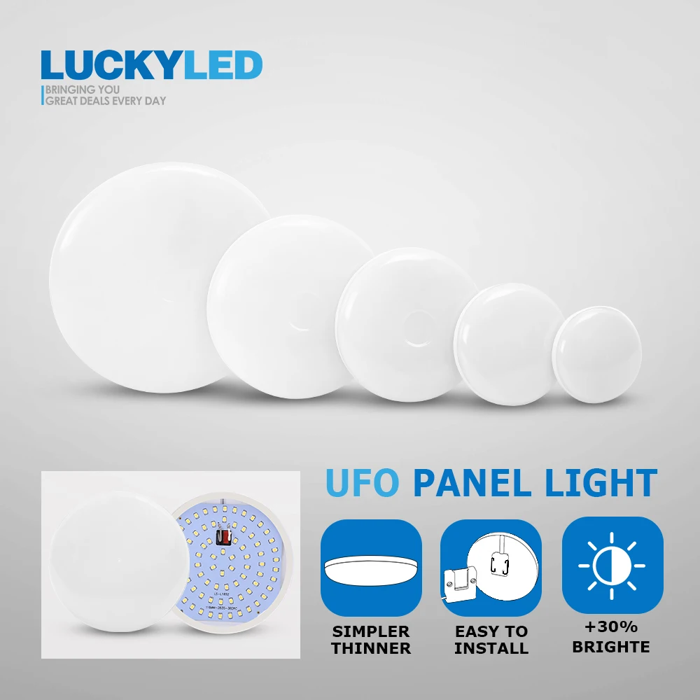 LUCKYLED Oberfläche Montiert Decke Leuchtet Moderne Lampe Decke Acryl Led Wohnzimmer Lichter Led Decke Licht Für Badezimmer LUCKYLED Oberfläche Montiert Decke Leuchtet Moderne Lampe Decke Acryl Led Wohnzimmer Lichter Led Decke Licht Für Badezimmer