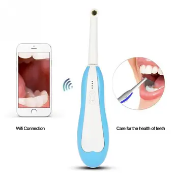 

USB Wireless WiFi HD Intraoral Endoscope Dental Camera LED Light Monitoring Inspection for Dentist Real-time Video Dental Tools