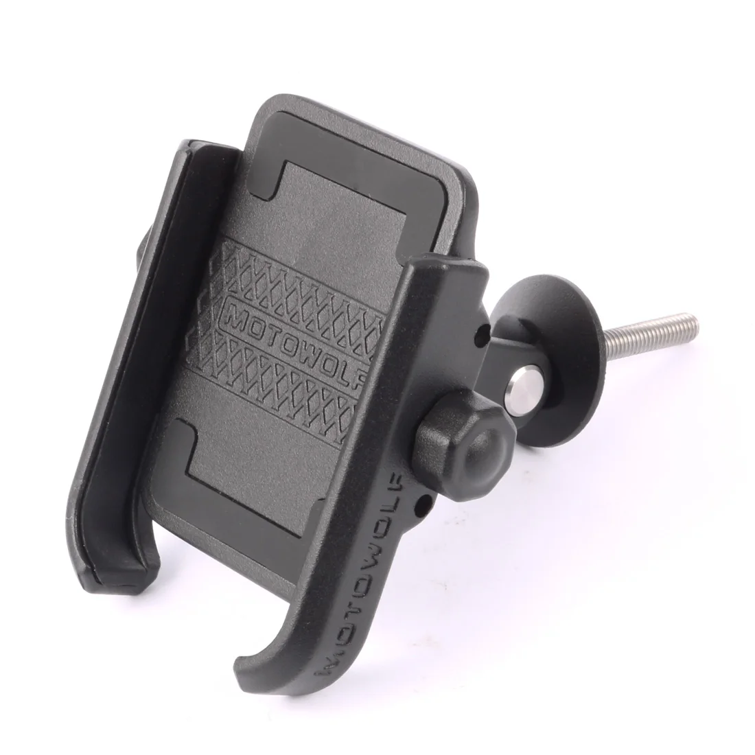 

Bicycle Screw Fixed Phone Holder Mount 360 Horizontal Rotation Aluminum Alloy Bike Cilp for 4"-6.6 inch Cellphone for iPhone