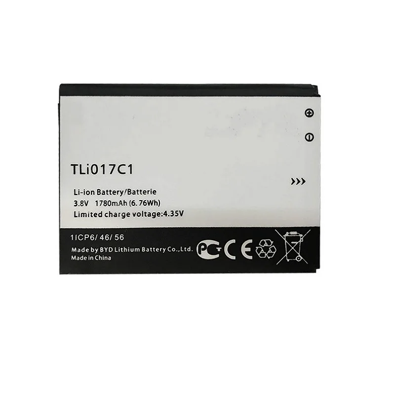 Новый 1780 мА/ч TLI017C1 батарея для телефона чехол с откидной крышкой Alcatel One Touch PIXI 3 4 5