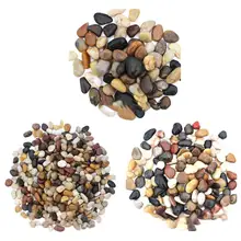 500g River Rocks Outdoor Decorative Stones Pebbles Large Natural Cobblestone Colorful Goose Warm Garden Paving Garden Rain Stone