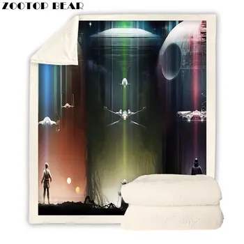 

3D Print Throw Blanket Adult War Anime Bedding Soft Quality Men Casual Office Quilts Picnic Fashion Style Brand Travel Drop Ship