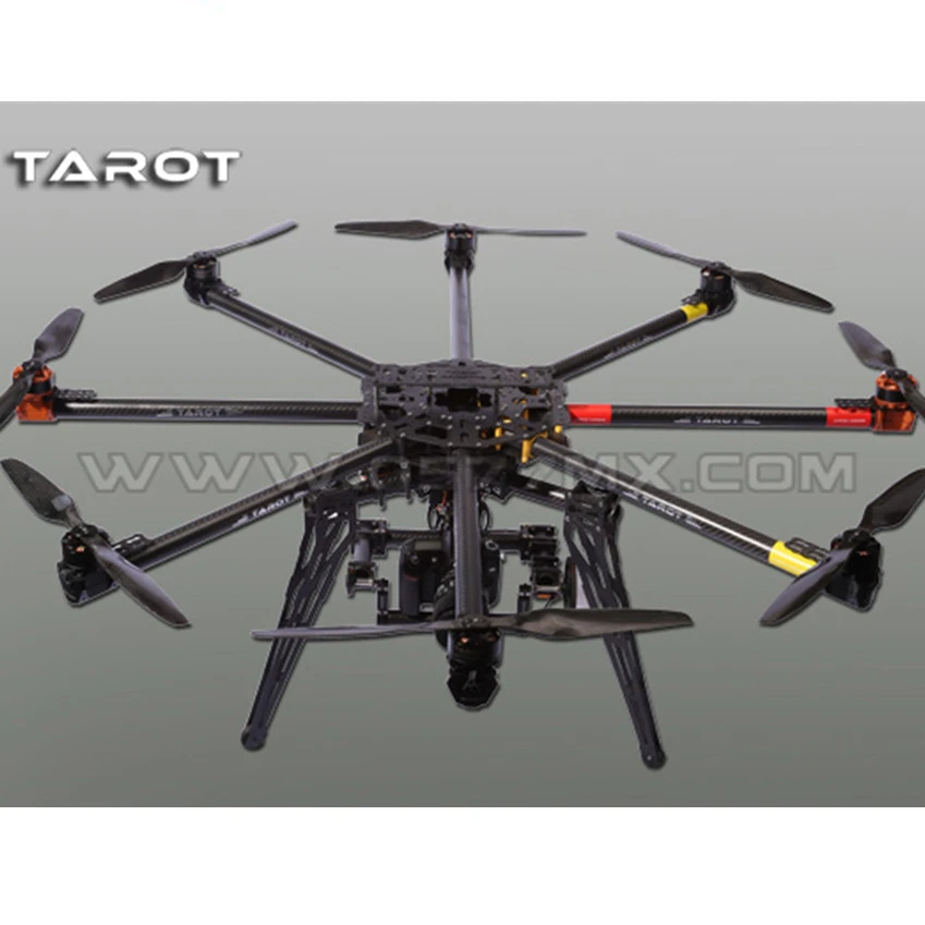 

Tarot IRON MAN 1000 OctoCopter 3K pur carbon fiber Frame kit Set TL100B01