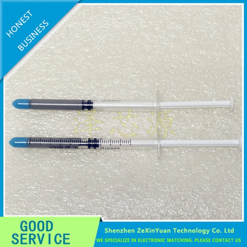 2PCS/LOT 1G Thermal Grease Paste Compound Silicon Scraper