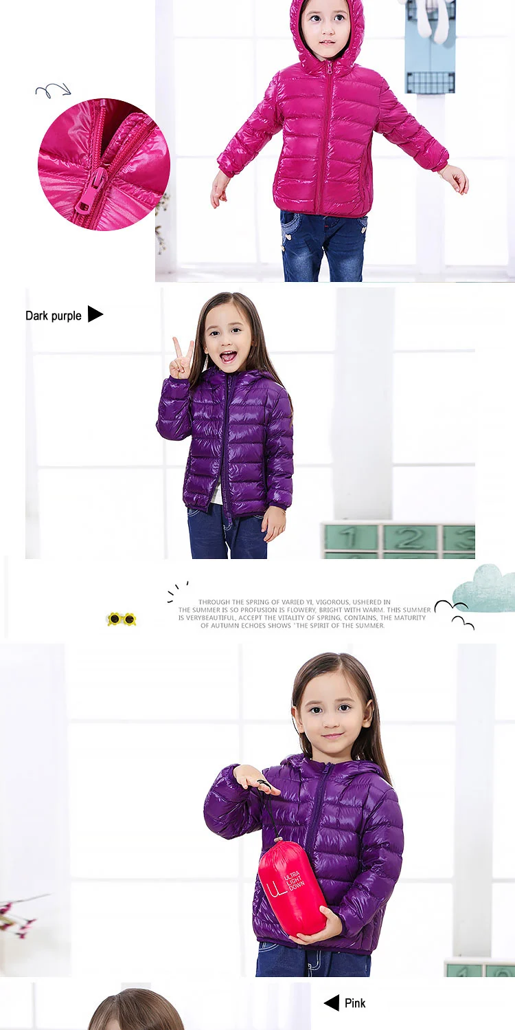 Crianças para Baixo Branco para Baixo com Capuz Jaquetas de Inverno para Meninos Cabolsa de Inverno Jaquetas Novo Pato Crianças Meninas Ultra Leve Portátil 2020 90% 12 Crianças para baixo jaquetas 2020 novo 90%