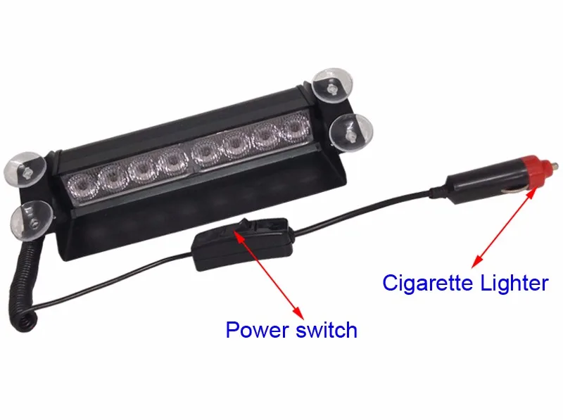 12 В светодиодный предупреждающий светильник на лобовое стекло, автомобильный мигающий светильник, полицейский аварийный мигалка, стробоскоп, сигнальная лампа для внедорожного вождения, светодиодный маяк, светильник