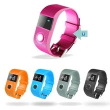 Модные TW64P Bluetooth Smart Браслет IP67 Водонепроницаемый Шагомер сна Фитнес браслет сердечного ритма Мониторы сигнализации SmartBand