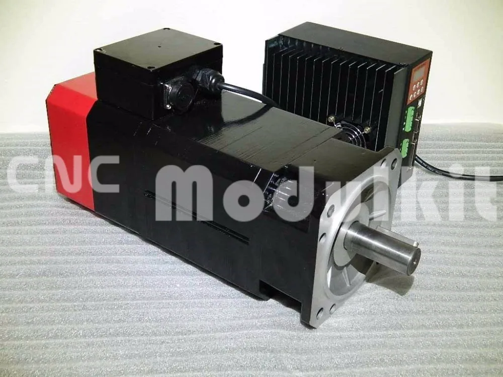 Промышленная серво шпиндель система управления кВт комплект двигателя и