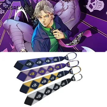 

Anime JOJO JoJo's Bizarre Adventure Skull Neck Ties Heavens Door Killer Queen Kira Yoshikage Tie Cosplay Costumes For Men Boys