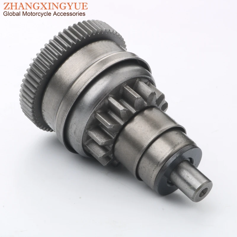 

Scooter Starter Motor Clutch Gear for HONDA DIO AF17 AF18 AF24 AF27 AF28 ZX 50 AF34 AF35 Giorno Tact 50cc 14T/63T 2T