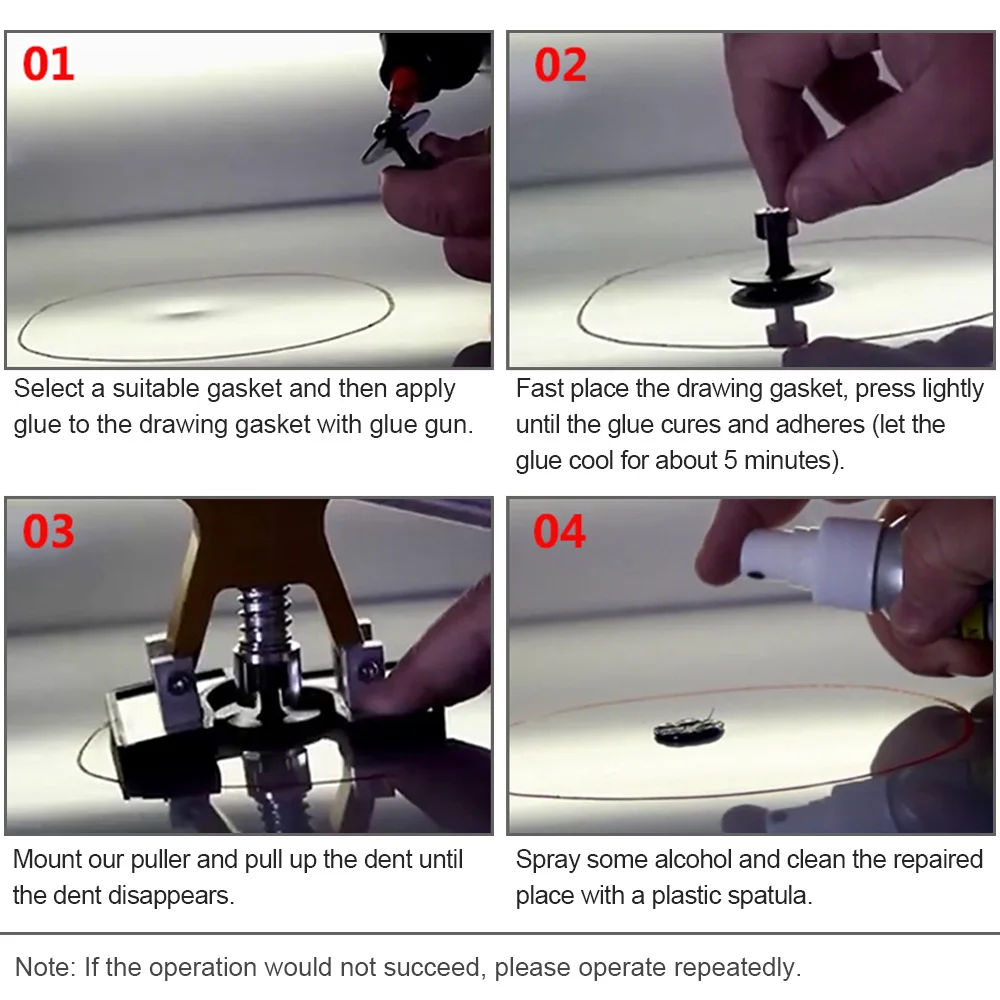 Car Body Paintless Lifter Puller Dent Repair Tool Kit