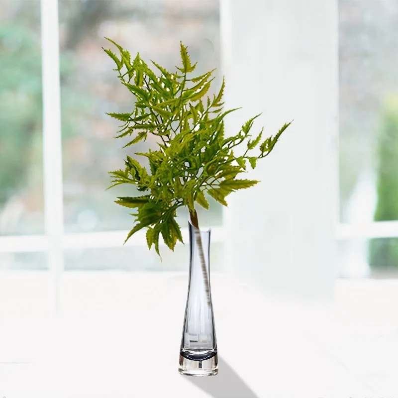 1 Bunch 28cm Length Green Simulation Plants Fake Plant ...