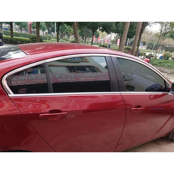 

lsrtw2017 304 stainless steel car window trims for buick regal 2008 2009 2010 2011 2012 2013 2014 2015 2016 2017 Opel Insignia