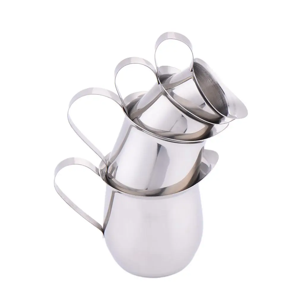 Buy Stainless Steel Milk Cup Drum shape Condensed Milk
