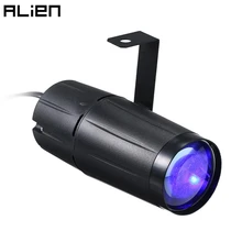 Estrangeiro 5 w led feixe spotlight pinspot espelho de luz bolas dj discoteca festa natal dança férias luzes traseiras efeito iluminação palco