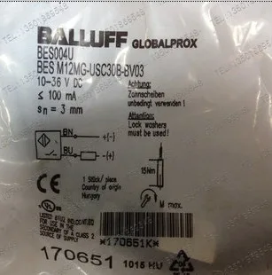 1pcs - (New) Balluff proximity switch BES M08MI-PSC20B-BP00.2-GS04 |