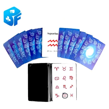 

Magic twelve constellation test zodiac test cards magic mental prediction magic props magic tricks