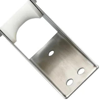 

Marine Boat Yacht 316 Stainless Steel Bow Anchor Roller Bracket Fixed Anchor Rubber Roller