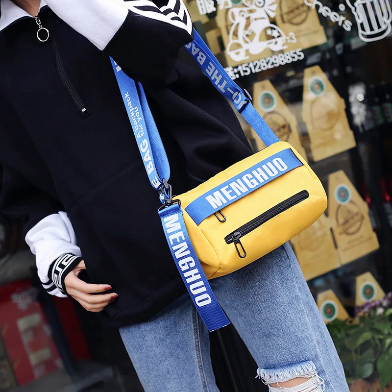 New 6 Colors Hot Ribbon Small Shoulder Crossbody Bags Designer Brand Ladies Clutch Hand Bags Nylon Leisure Women Messenger Bags (18)