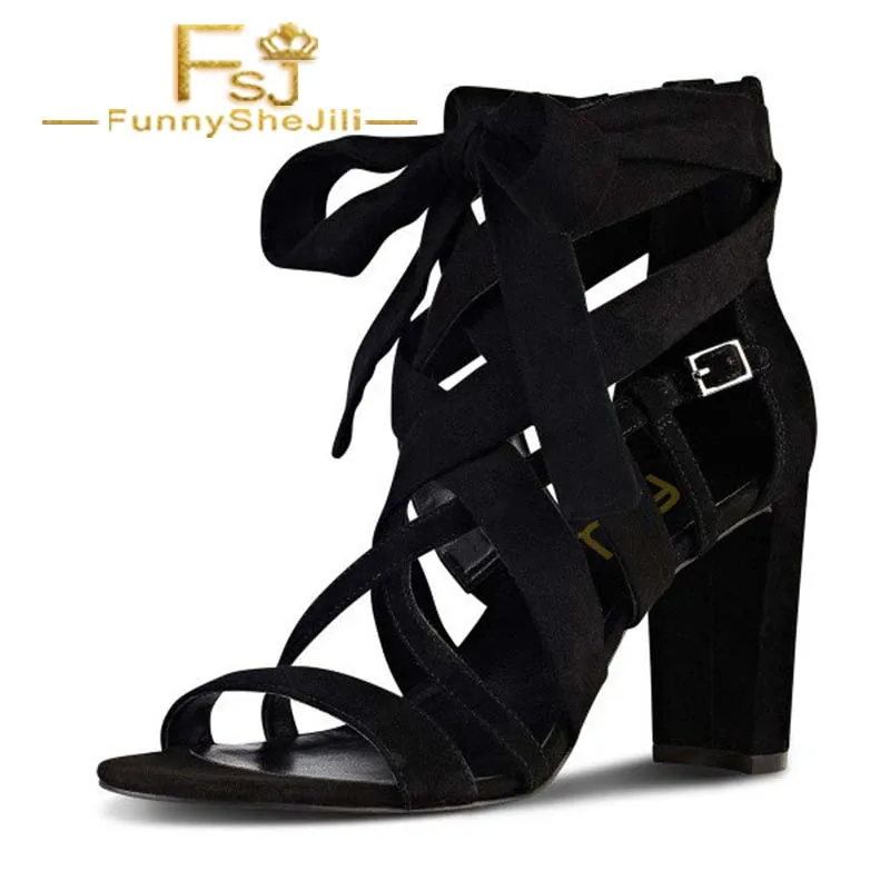 block summer heels