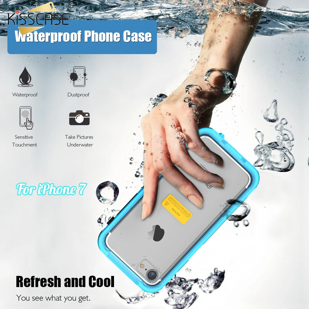 bilder für KISSCASE 7 Plus Tasche Wasserdichte Transparent Schwimm Zurück Fall Für iPhone 7 7 Plus Kristall Wasserdichten Clear Abdeckung bilder für KISSCASE 7 Plus Tasche Wasserdichte Transparent Schwimm Zurück Fall Für iPhone 7 7 Plus Kristall Wasserdichten Clear Abdeckung