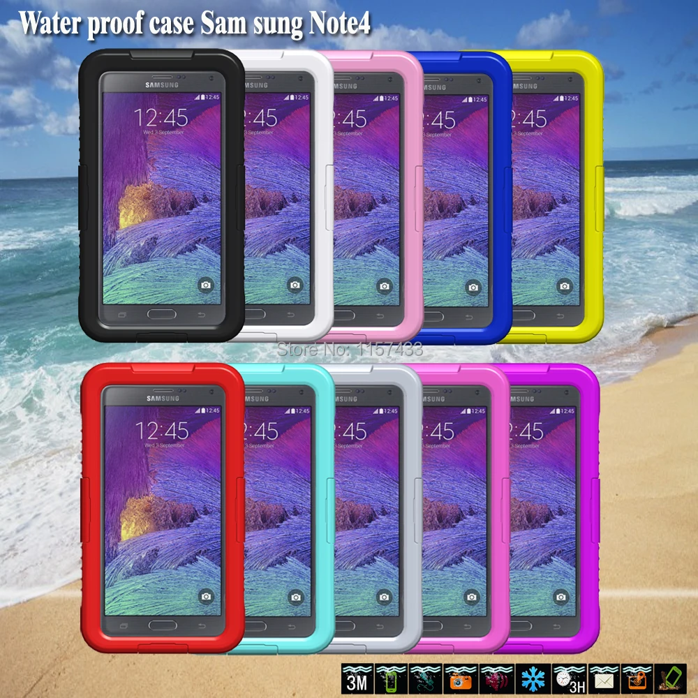bilder für IP68 Wasserdichten Haltbaren Stoßfest Handy Cover Skin für Samsung Galaxy Note 3/Galaxy Note 4 Note Kanten bilder für IP68 Wasserdichten Haltbaren Stoßfest Handy Cover Skin für Samsung Galaxy Note 3/Galaxy Note 4 Note Kanten