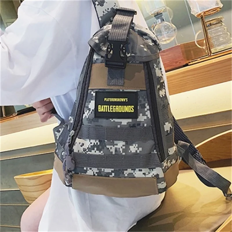  2019 New Game PUBG Level 1 Backpack Playerunknown's Battlegrounds Cosplay Prop Backpack