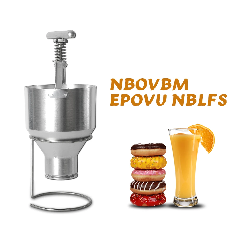 GZZT 2.5L Manual Donut Dispenser Maker Waffle Donut Maker Mini Donut Maker commercial Arabic Waffle Deep Fry Donut Mould